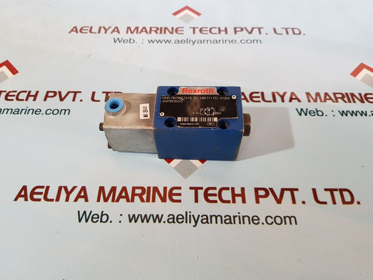 Rexroth r978917418 directional valve 4wp6d60/5