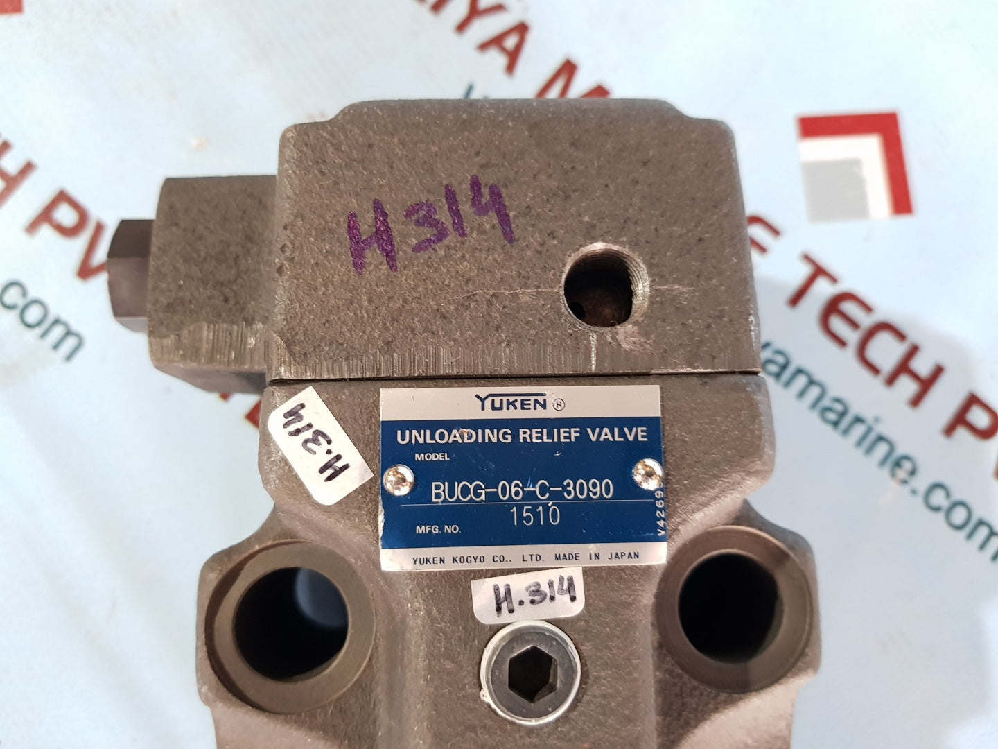 Yuken bucg-06-c-3090 unloading relief valve