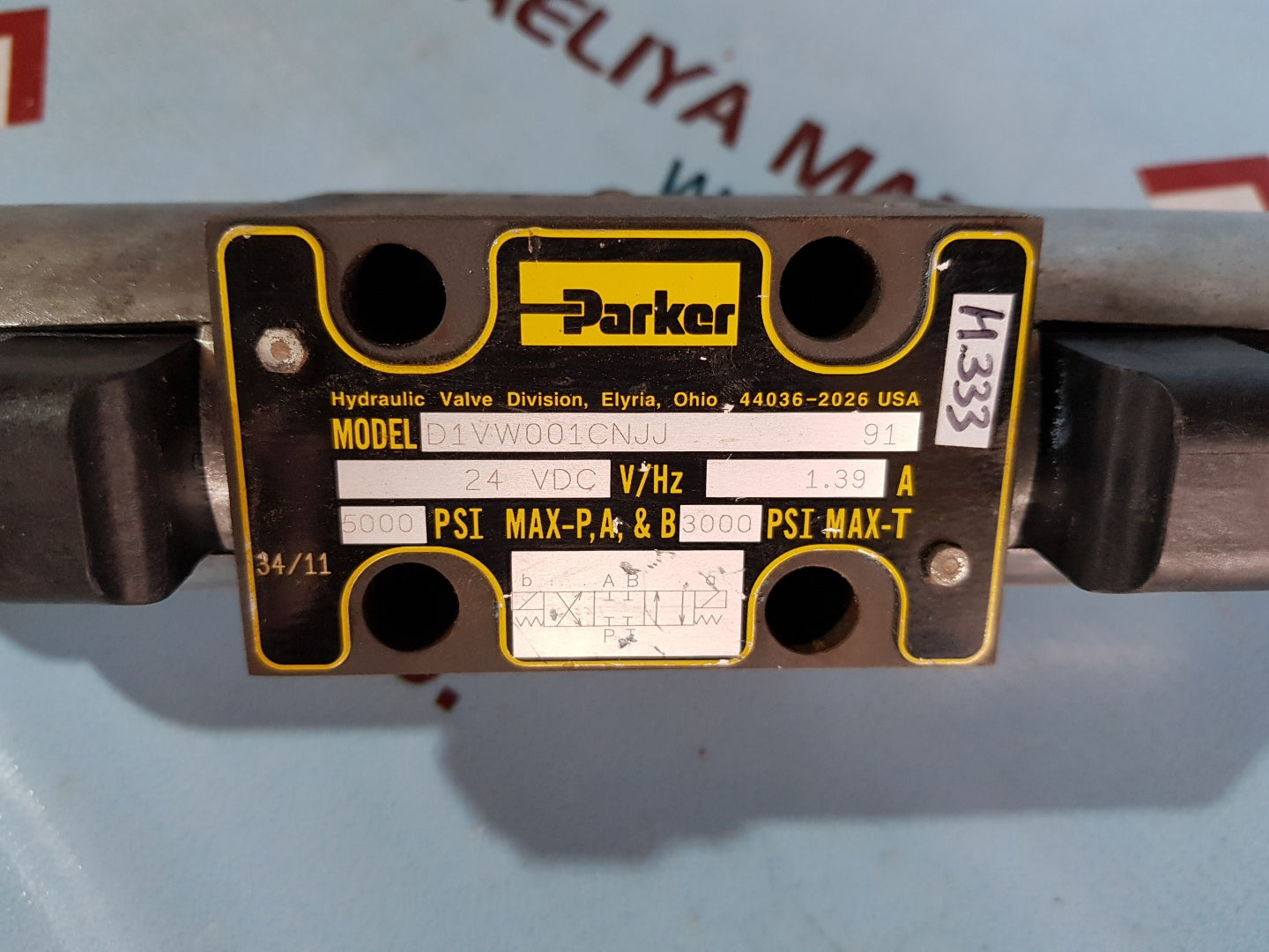 Parker d1vw001cnjj 91 hydraulic valve division