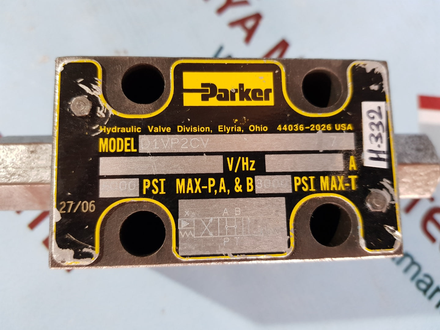 Parker d1vp2cv hydraulic valve