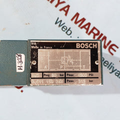 Bosch 0 811 150 222 pressure relief valve pmax: 4500psi 315bar