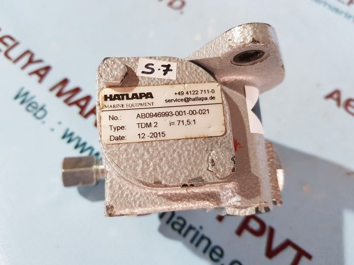 Hatlapa tdm 2 i=71,5:1