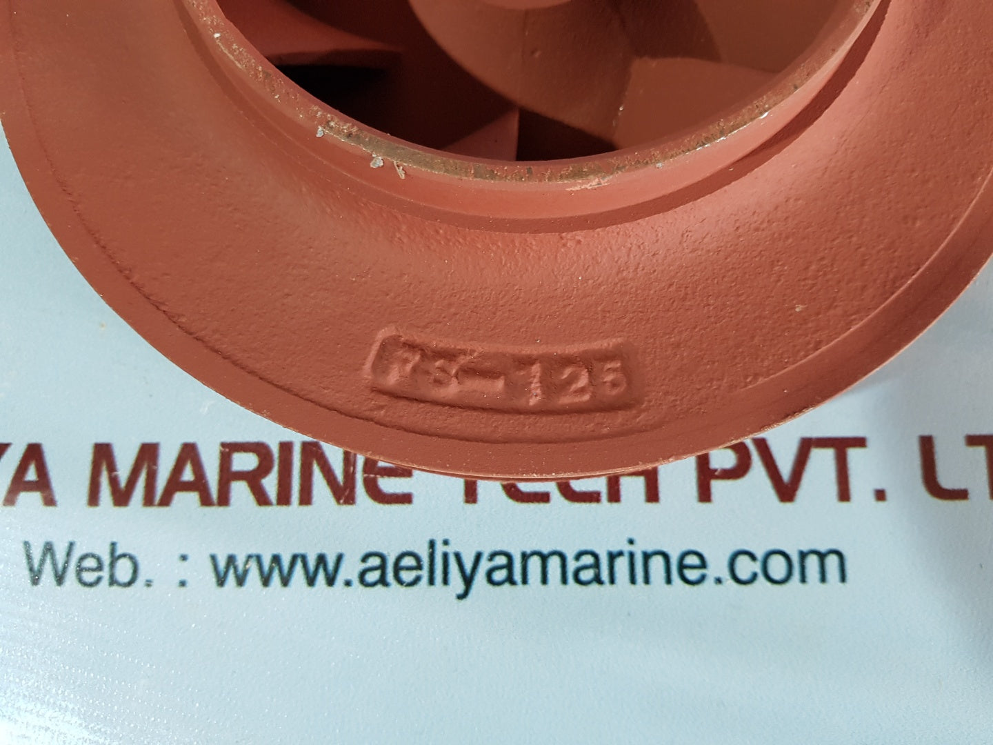 181207 fs-125 pump impeller cast iron