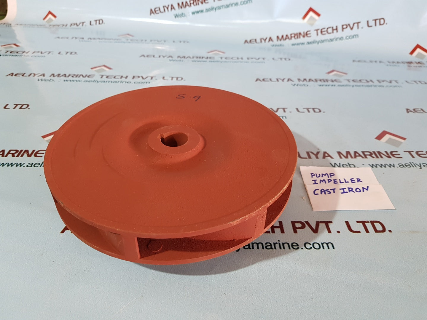 181207 fs-125 pump impeller cast iron