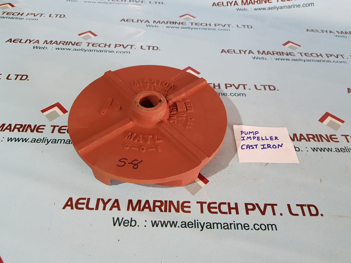 Pump impeller cast iron 4571 g44
