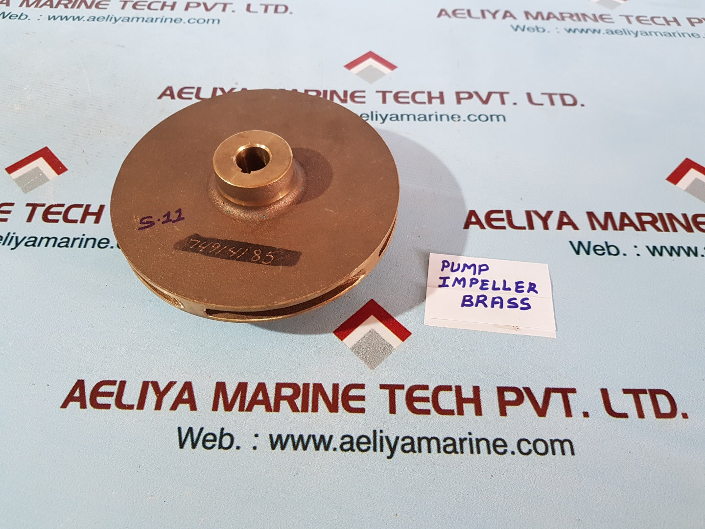 Pump impeller brass 74914185