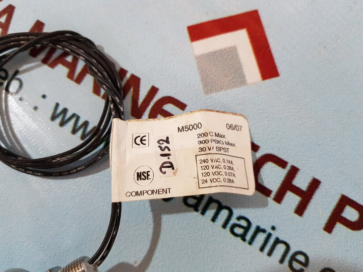 Madison m5000 liquid level switch 300 psig max 30w spst