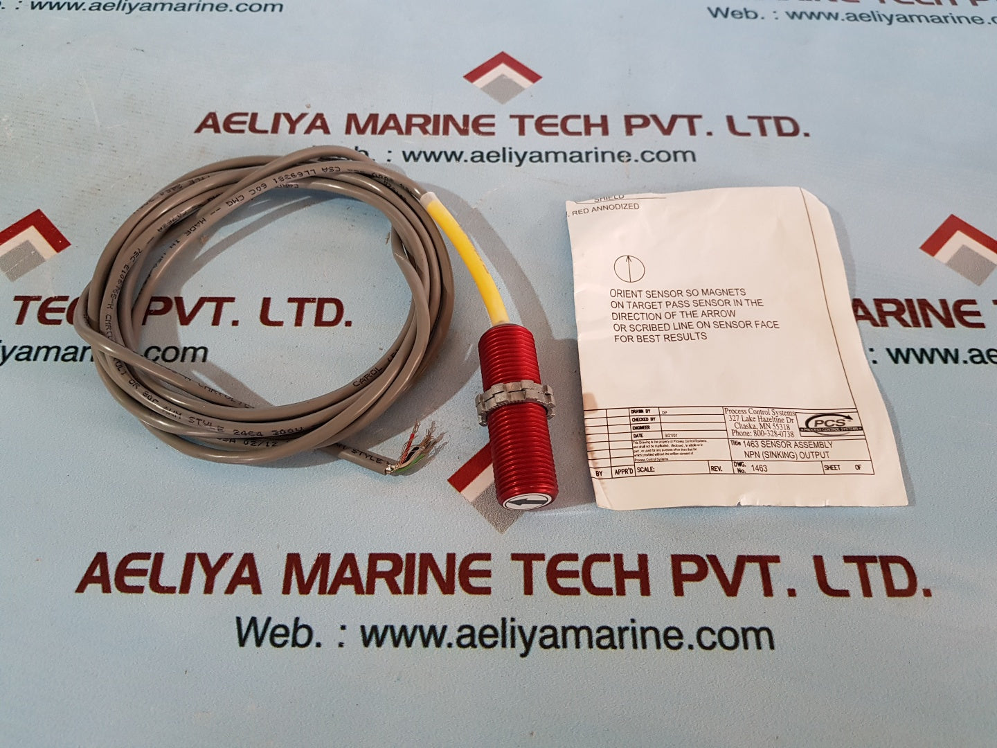 Maxigard 1463 process control system sensor