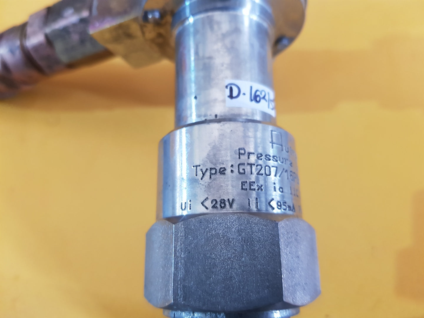 Autronica gt207/16poh9u pressure transmitter eex ia iic t5