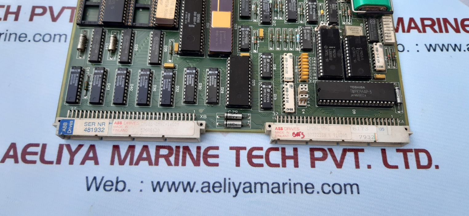 Abb drives cpu86-ndp drive control board cpu86-bmhz+siodm