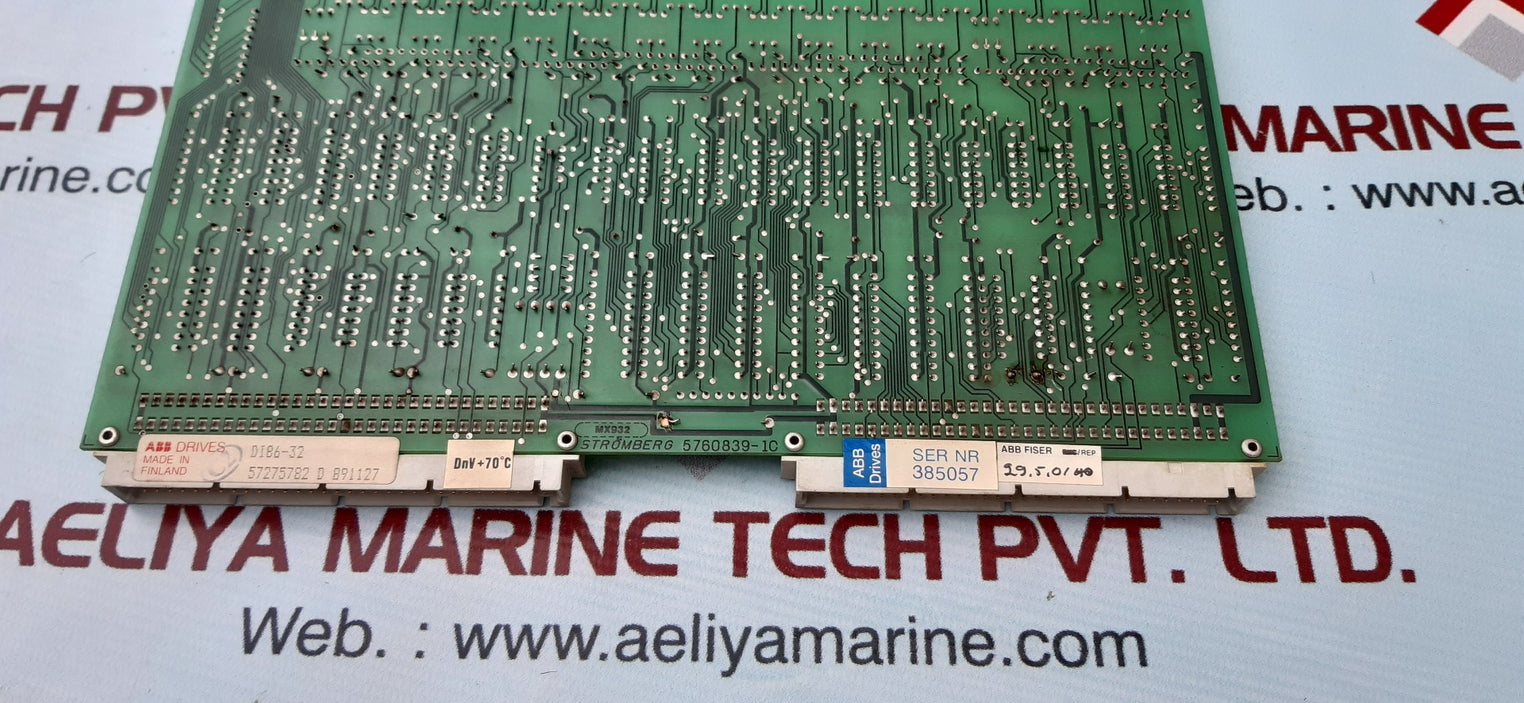 Abb drives di86-32 digital input board 57275782 d 891127