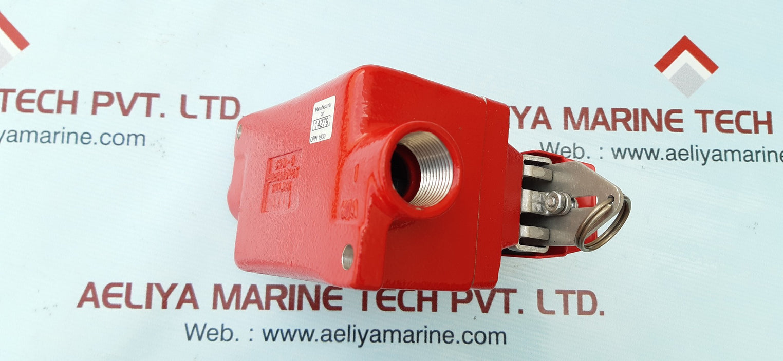 Federal signal mpex explosion proof pull station 120 vac max 6amp