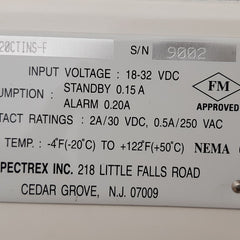 Spectrex 20/20ctins-f cctv flame detector