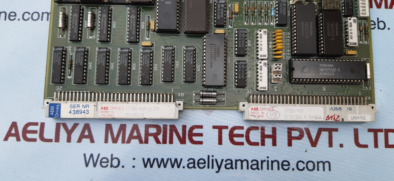 Abb drives cpu86-ndp drive control board cpu86-ndp+siodm 57088605 / 57287586 m
