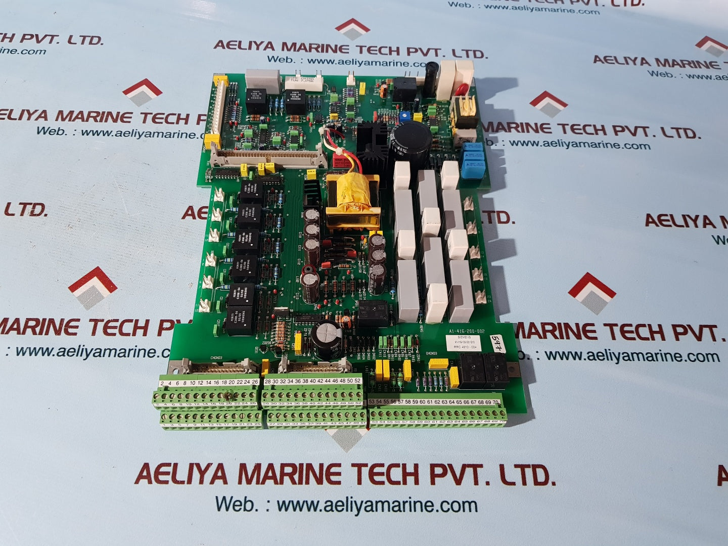 Siemens a1-116-100-501 is10 circuit board a1-416-200-002