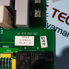 Siemens a1-116-100-501 is10 circuit board a1-416-200-002