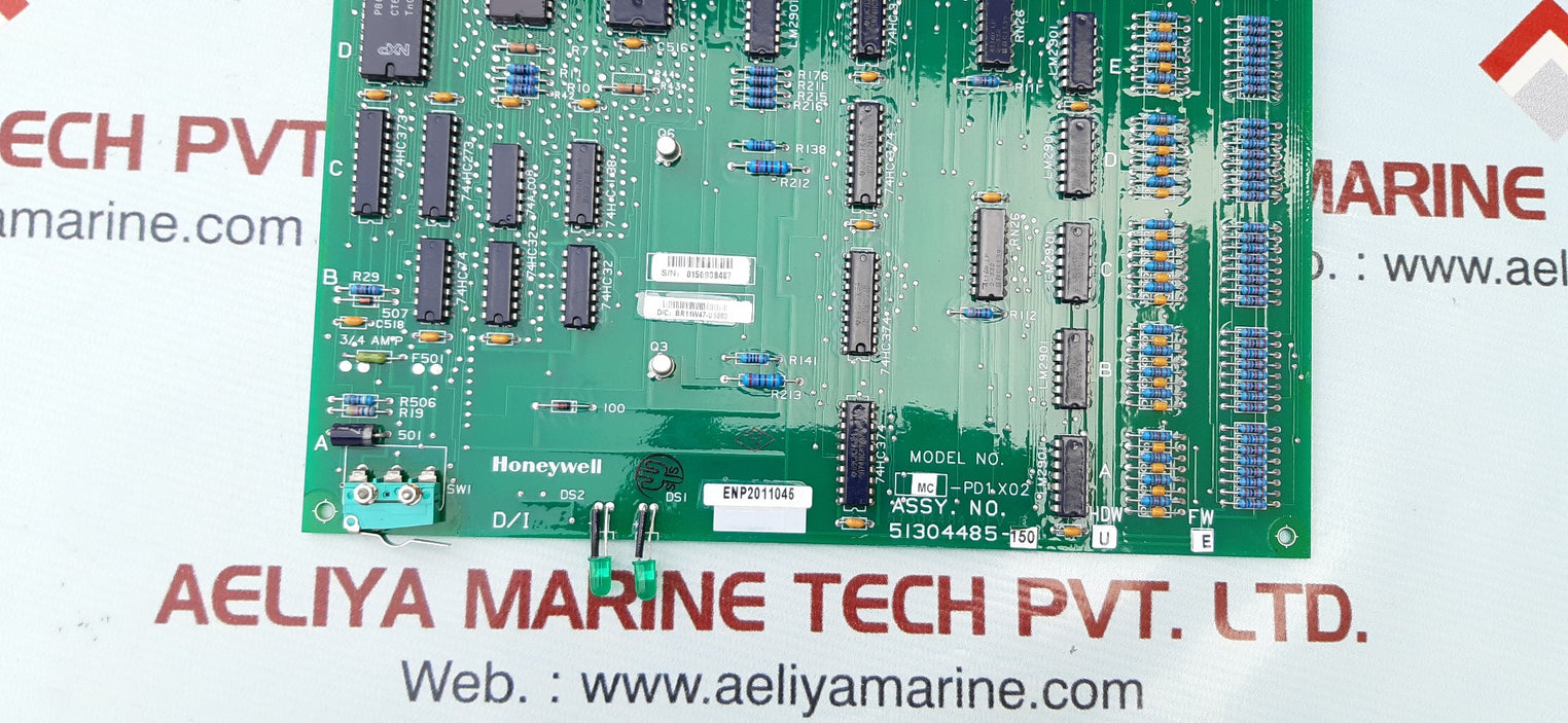 Honeywell Mc-pd1 X02 Digital Input Module 51304485-150 Rev: F