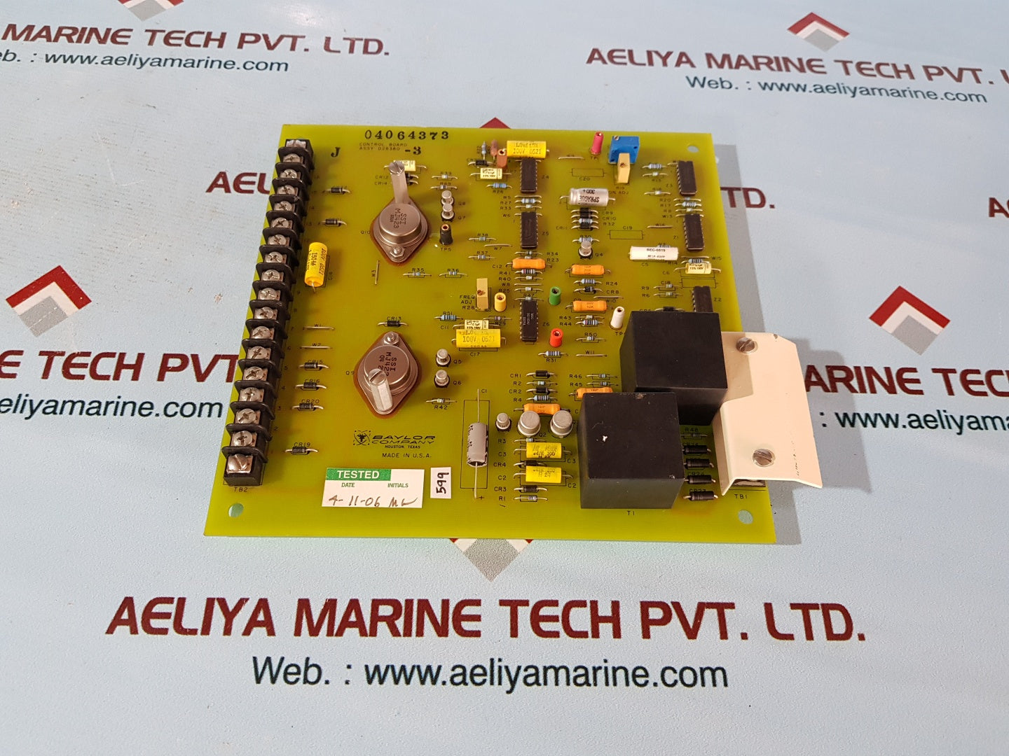 Baylor d28380-3 control board 04064373