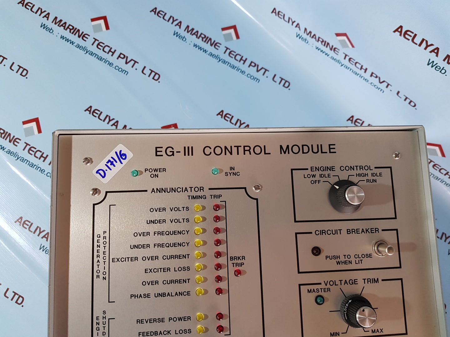 Nov 0000-7723-01 engine generator control module