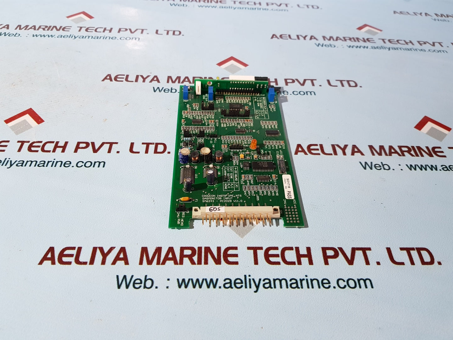 Crowcon instruments sm6243-pc2029 v11.0 gas monitor input board