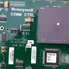 Honeywell 51403988-150 rev d1 comm ctrl pcb card
