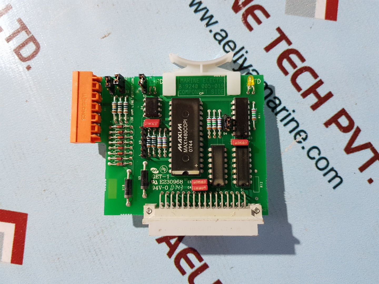 Saab Marine electronics io485 pcb card pwb 9240 005-019a rev.G