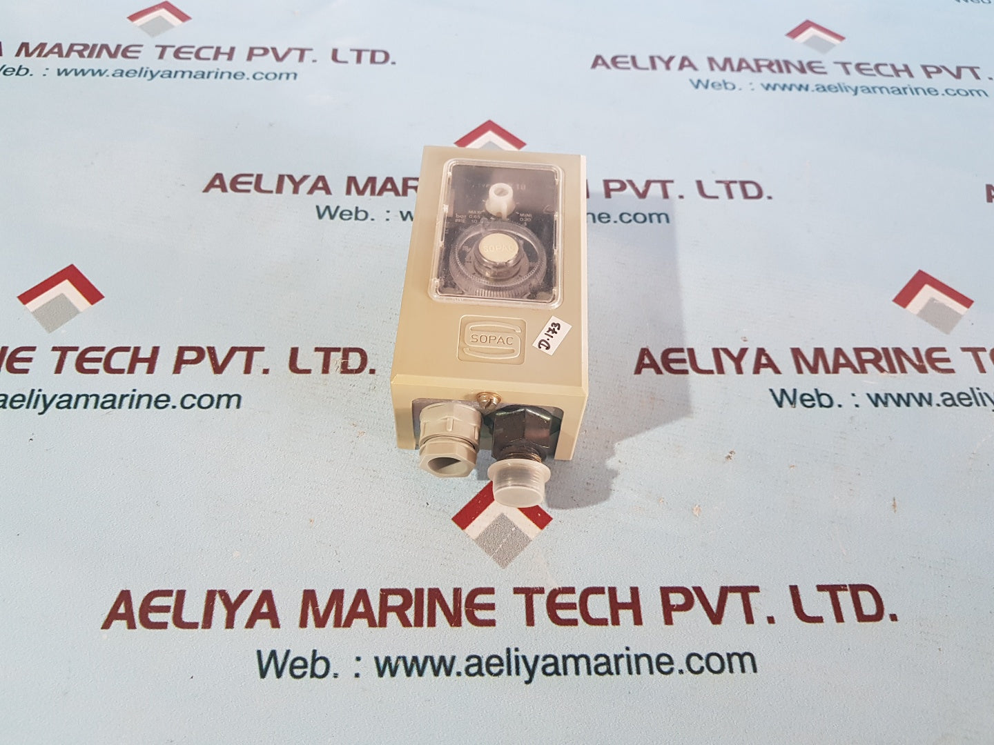 Sopac pr 10 pressure switch