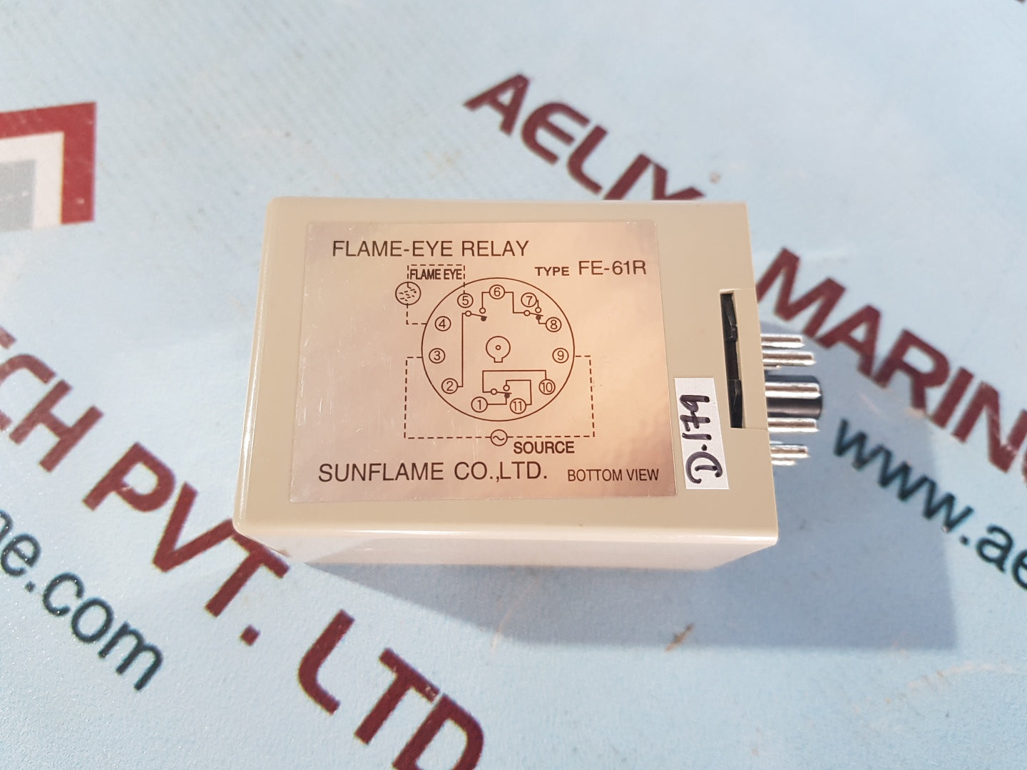 Sunflame fe-61r flame-eye relay ac100/110v