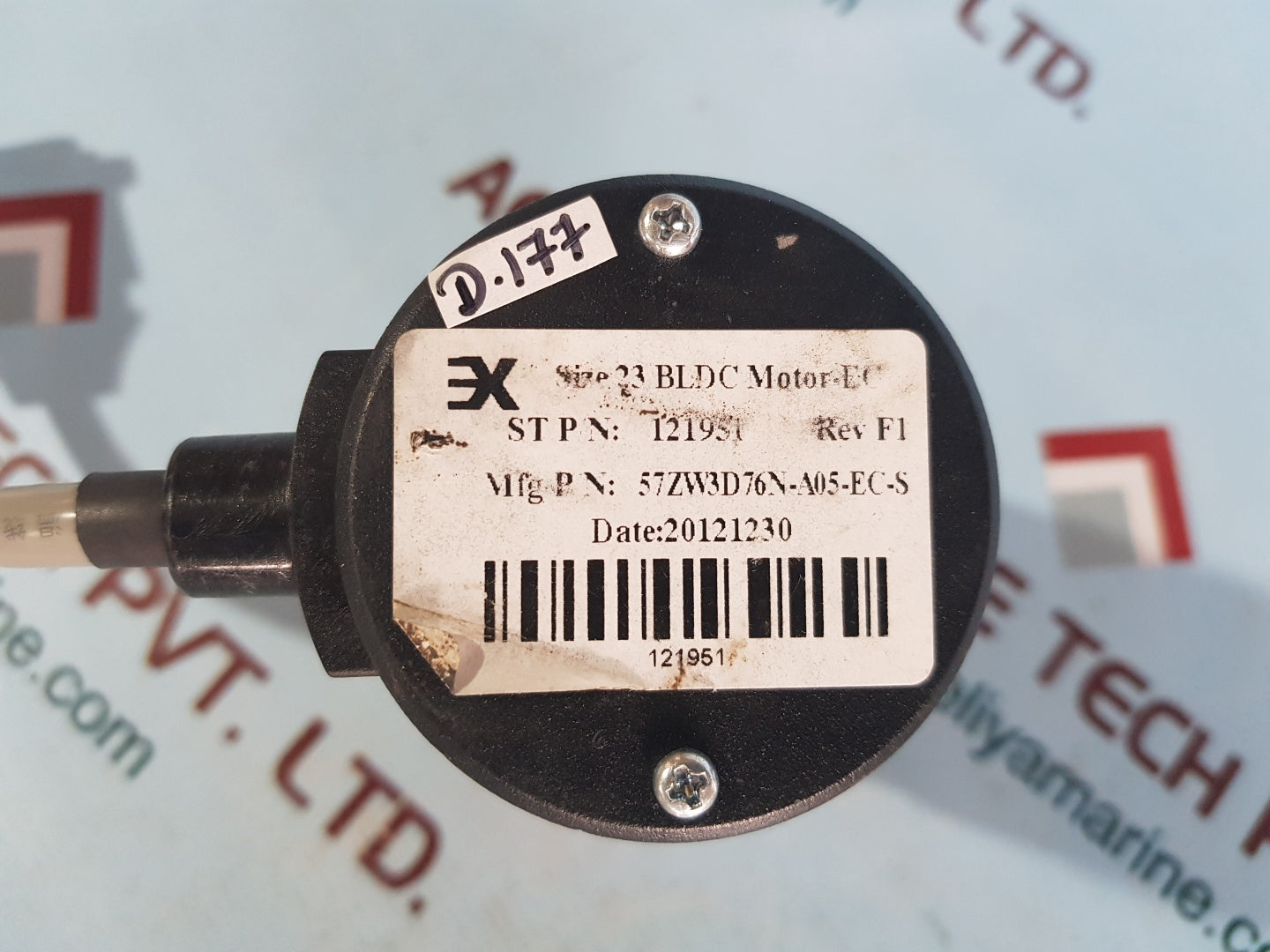 3x 57zw3d76n-a05-ec-s 23 bldc motor ec