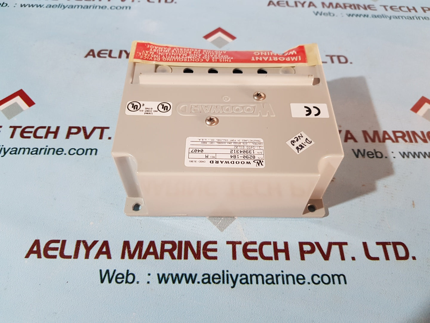 Woodward 8290-184 epg speed control rev.m