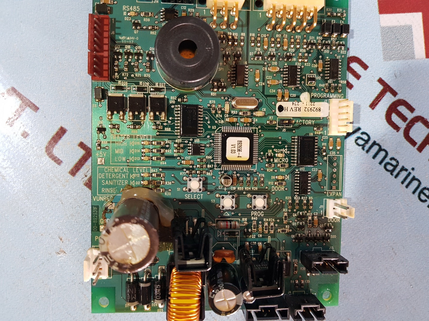 892932 control board rev H