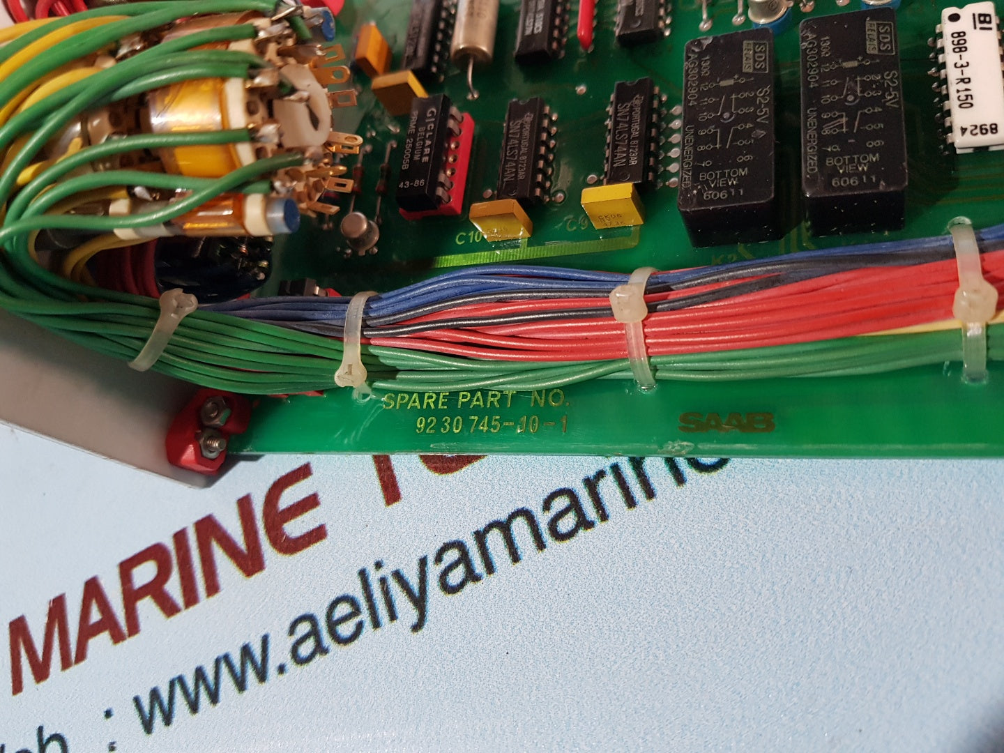 Saab marine 9230740-102 PCB board 9230745-10-1