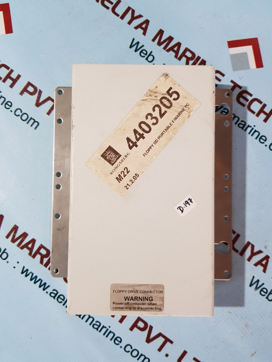 Kongsberg 02876-000 floppy dd portable f/marine pc