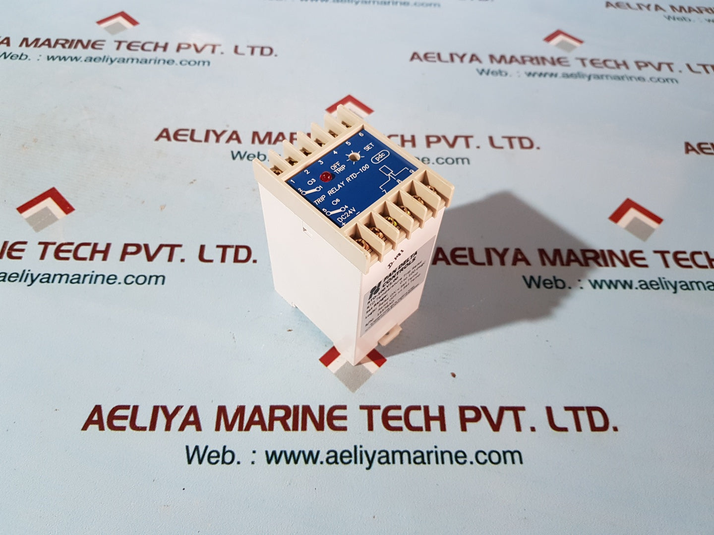 Pan delta rtd-100 v1.00 rtd temperature trip relay
