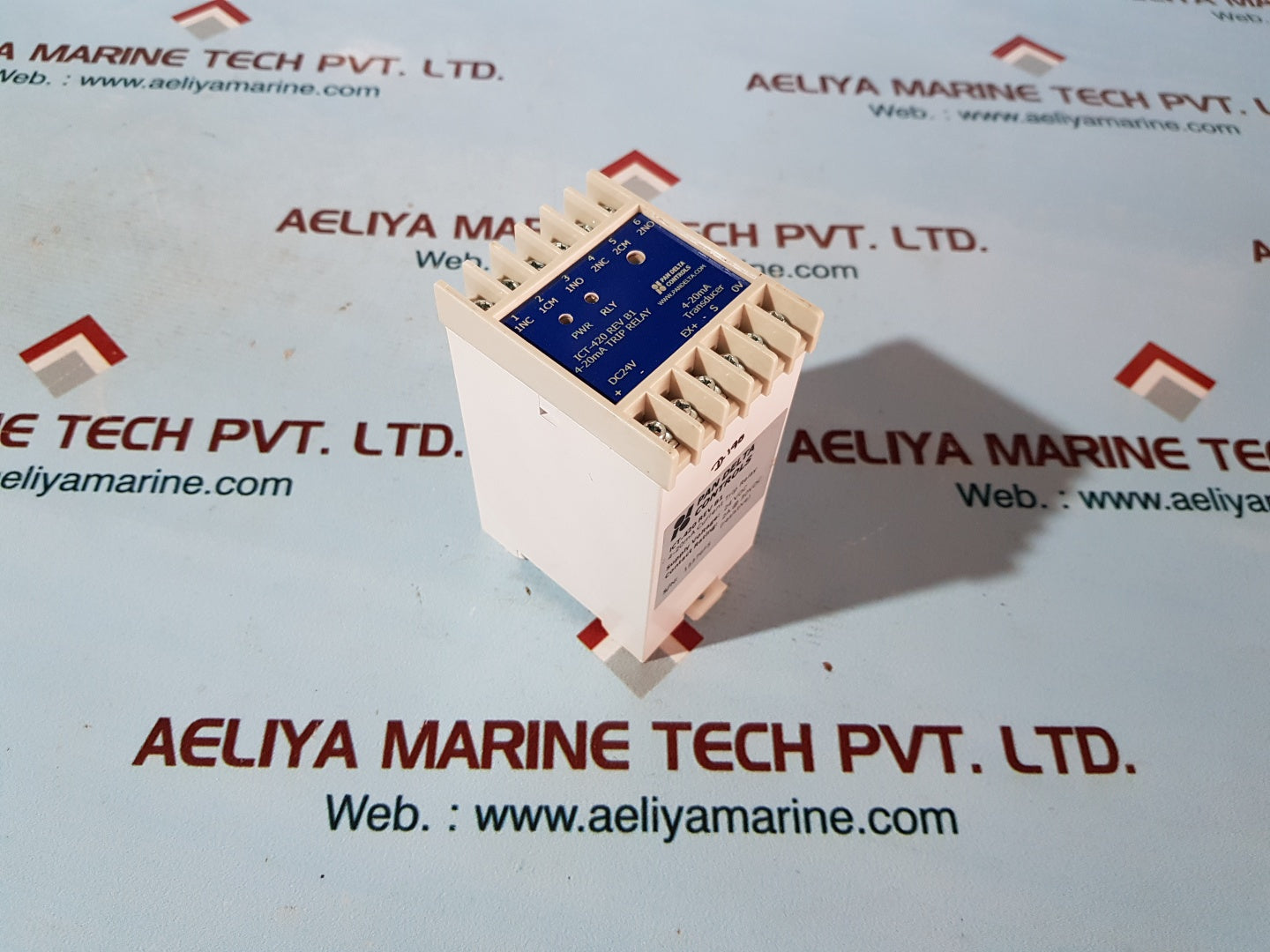 Pan Delta Ict-420 Rev B1 4-20Ma Current Trip Relay 24 Vdc