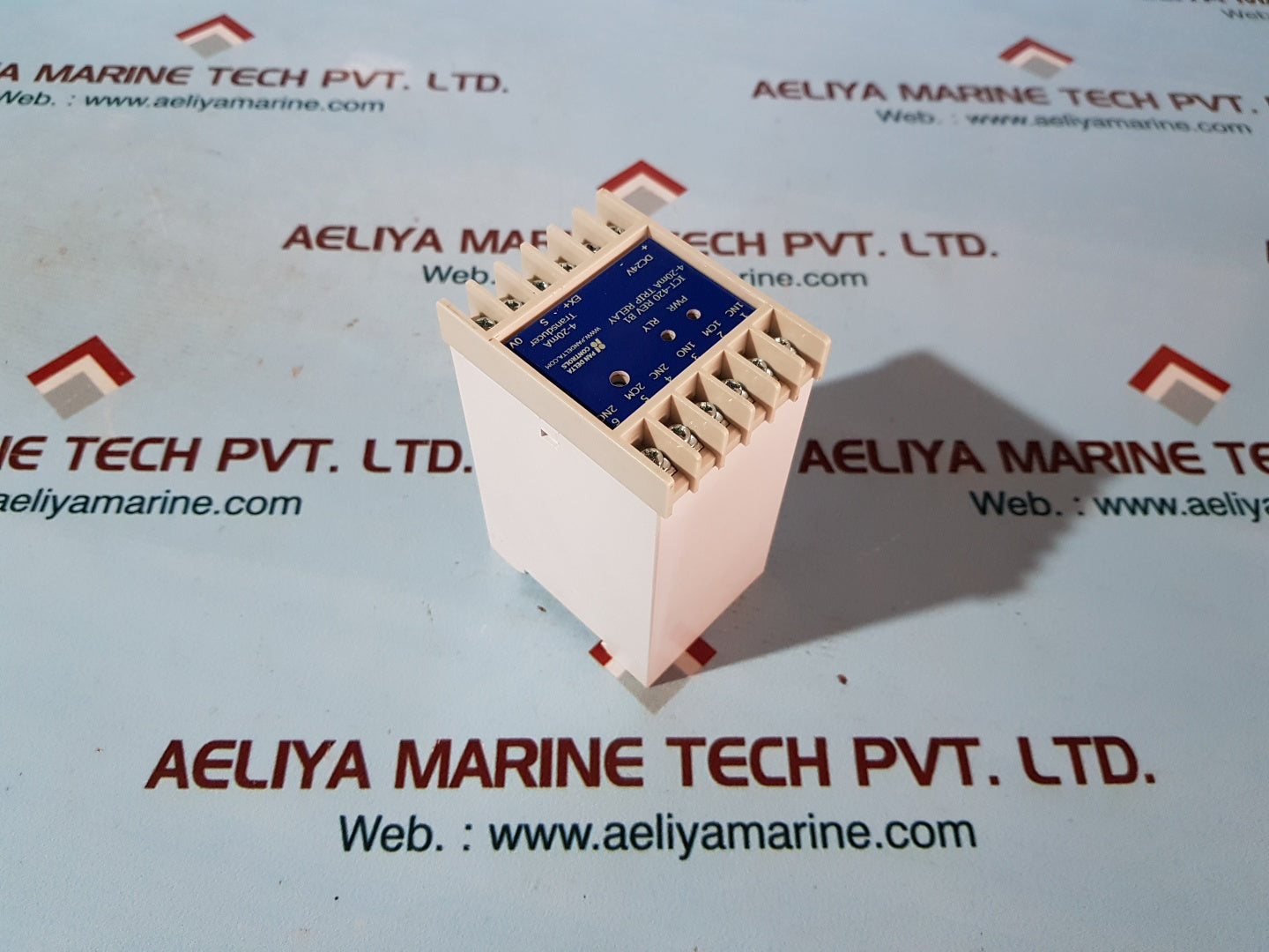 Pan Delta Ict-420 Rev B1 4-20Ma Current Trip Relay 24 Vdc