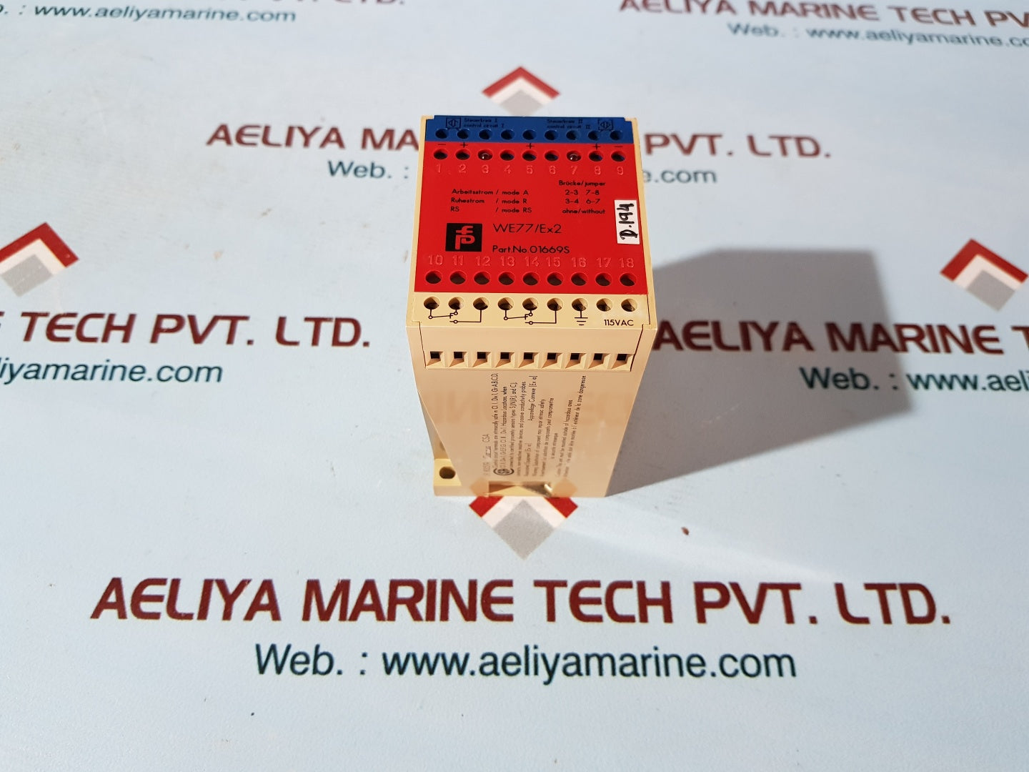 Pepperl+Fuchs We77/Ex2 Isolator Safety Relay Switch 01669S
