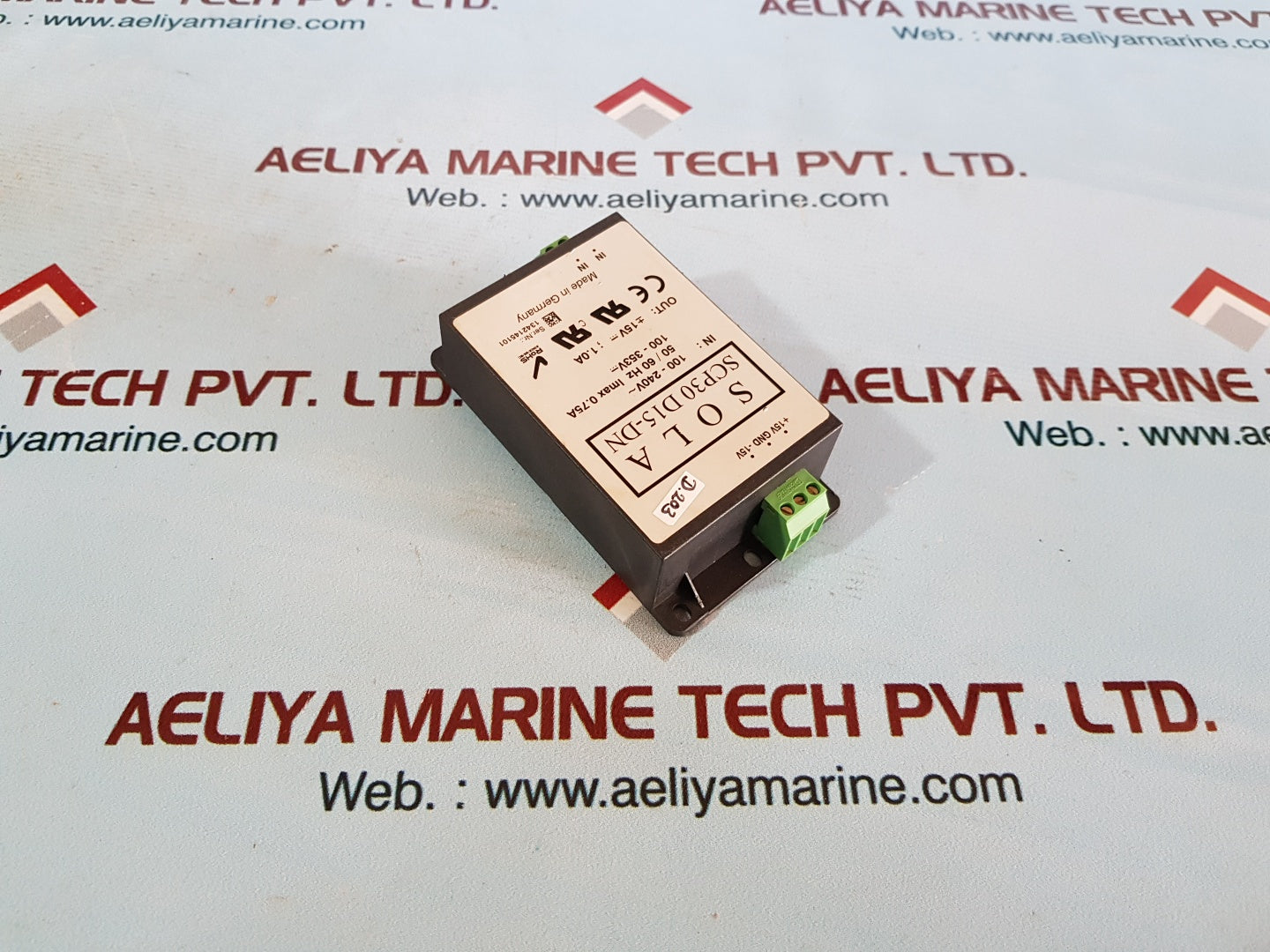 Sola scp30 d15-dn rail power supply 100-240v 50/60hz