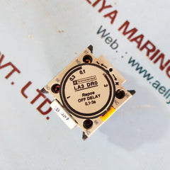 Telemecanique la3 dr0 time delay block 0,1-3s