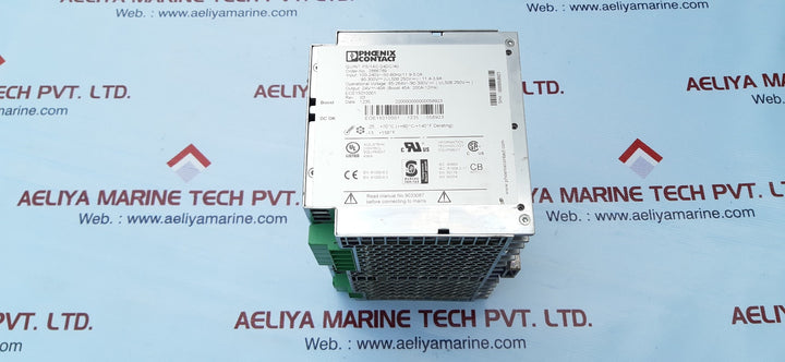 Phoenix Contact Quint-ps/1Ac/24Dc/40 Power Supply