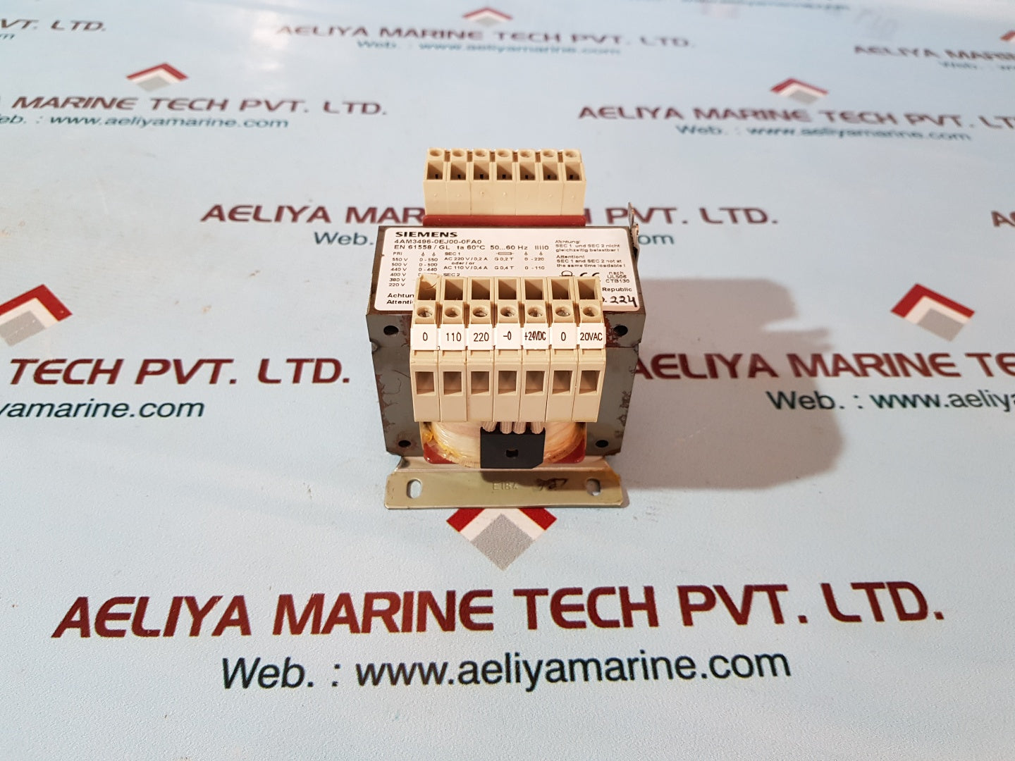 Siemens 4am3496-0ej00-0fa0 transformer