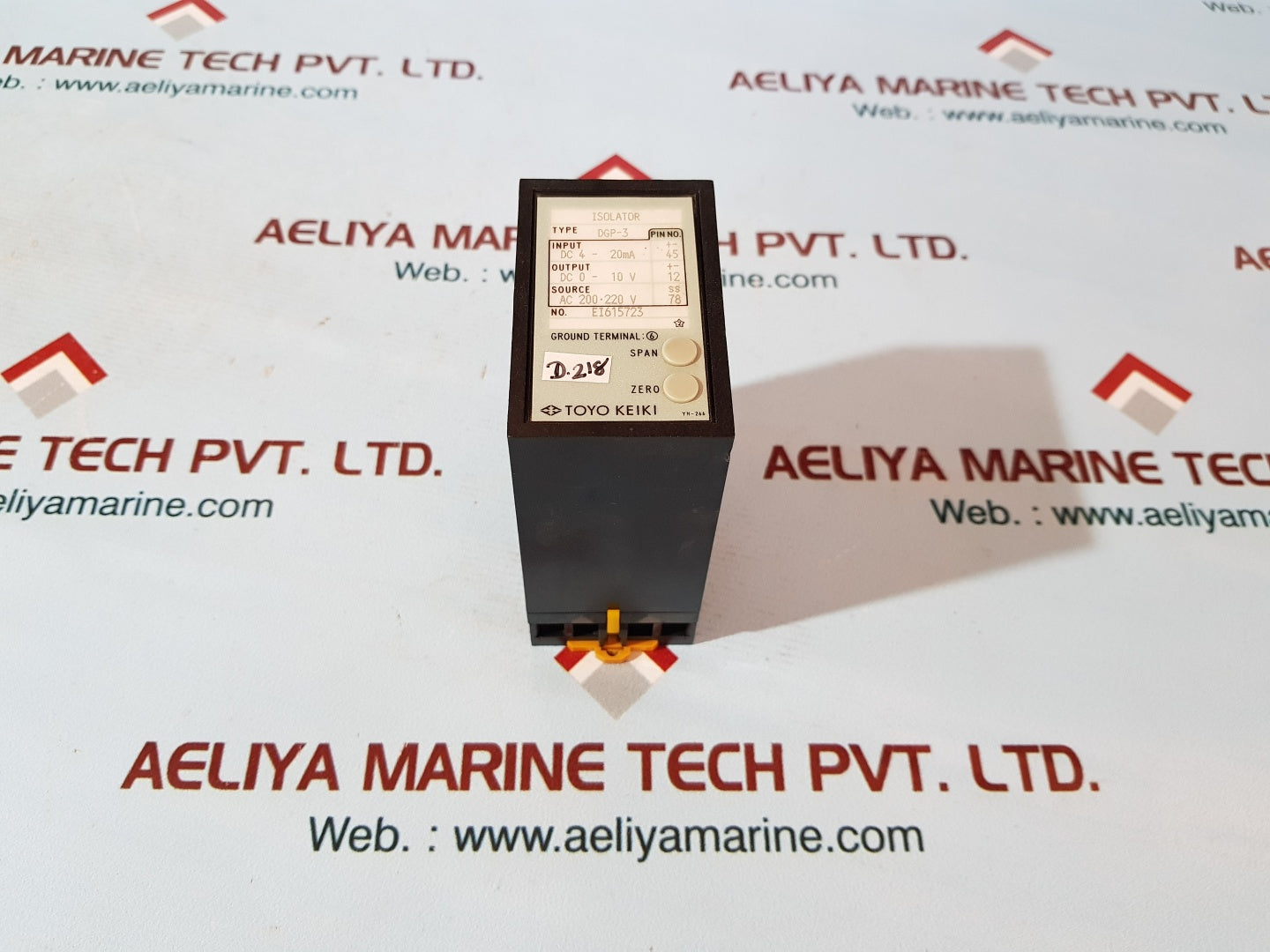 Toyo Keiki dgp-3 isolator yh-266