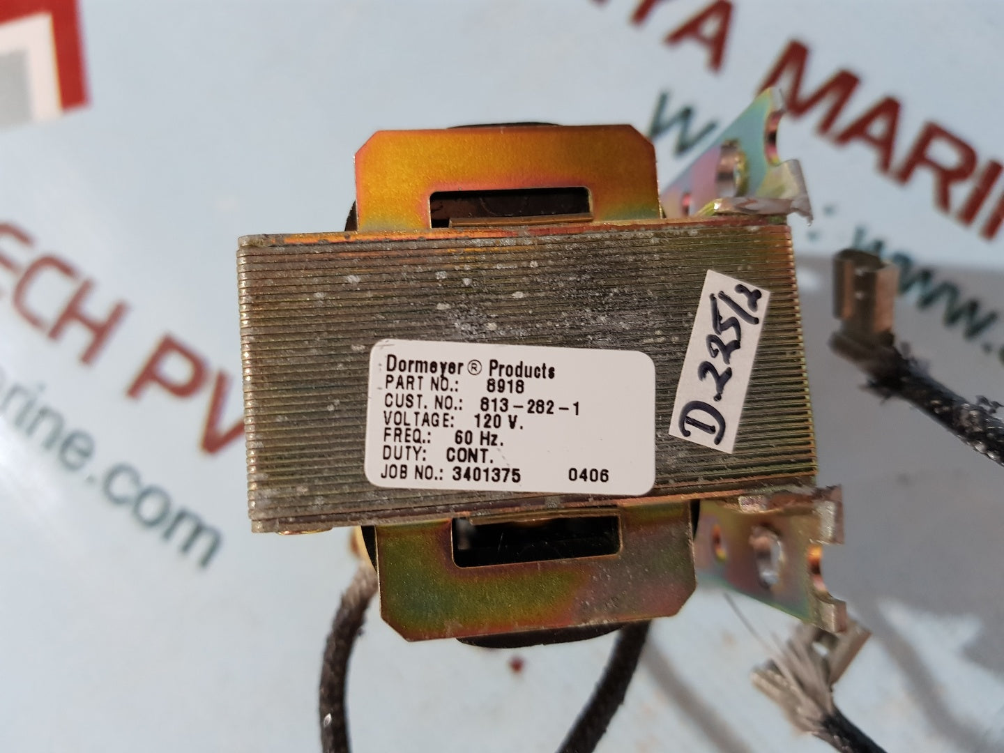 Dormeyer Gaylord 8918 control valve 120v 60hz