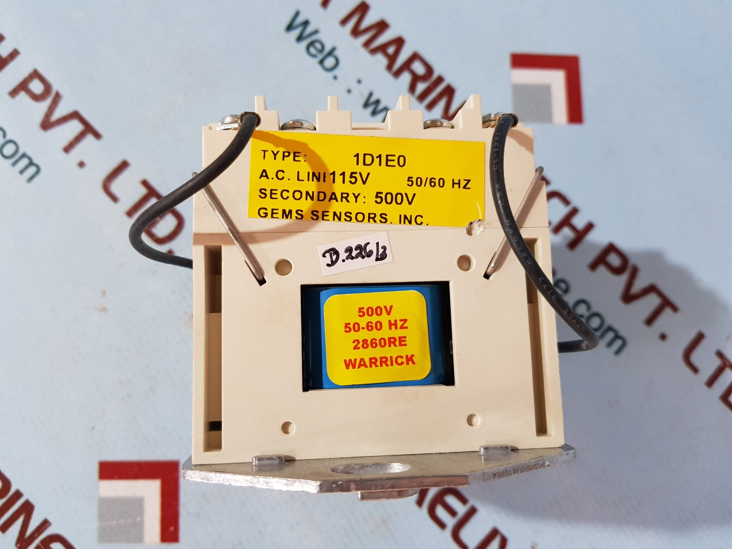 Warrick controls 1d1e0 fluid moisture level sensing controller relay 115/500v