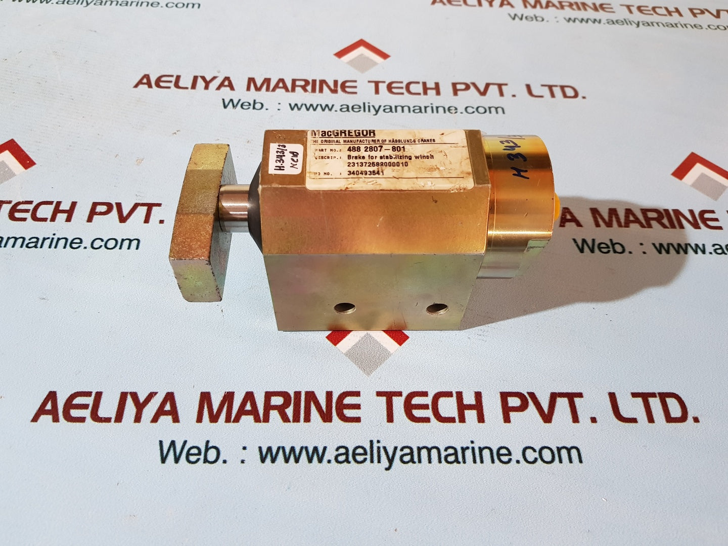 Macgregor 488 2807-801 brake for stabilizing winch