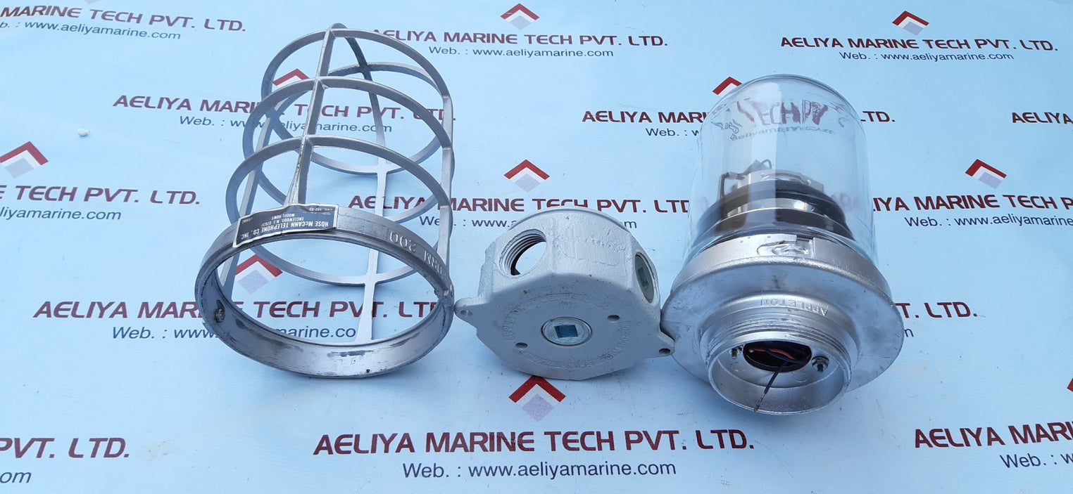 Appleton Vgu-2 Form 200 Explosion Proof Light Cover 115Vac