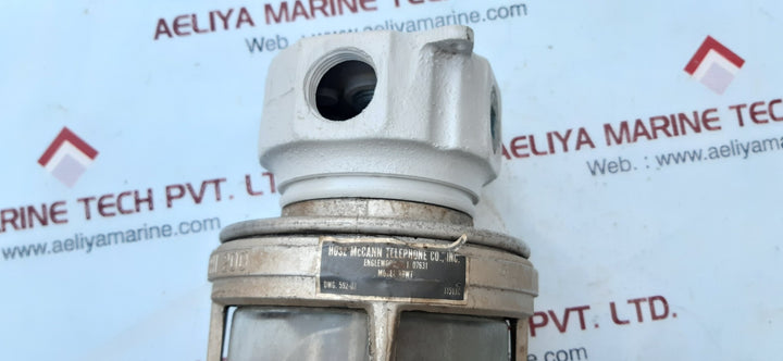 Appleton Vgu-2 Form 200 Explosion Proof Light Cover