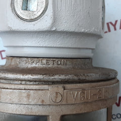 Appleton Vgu-2 Form 200 Explosion Proof Light Cover