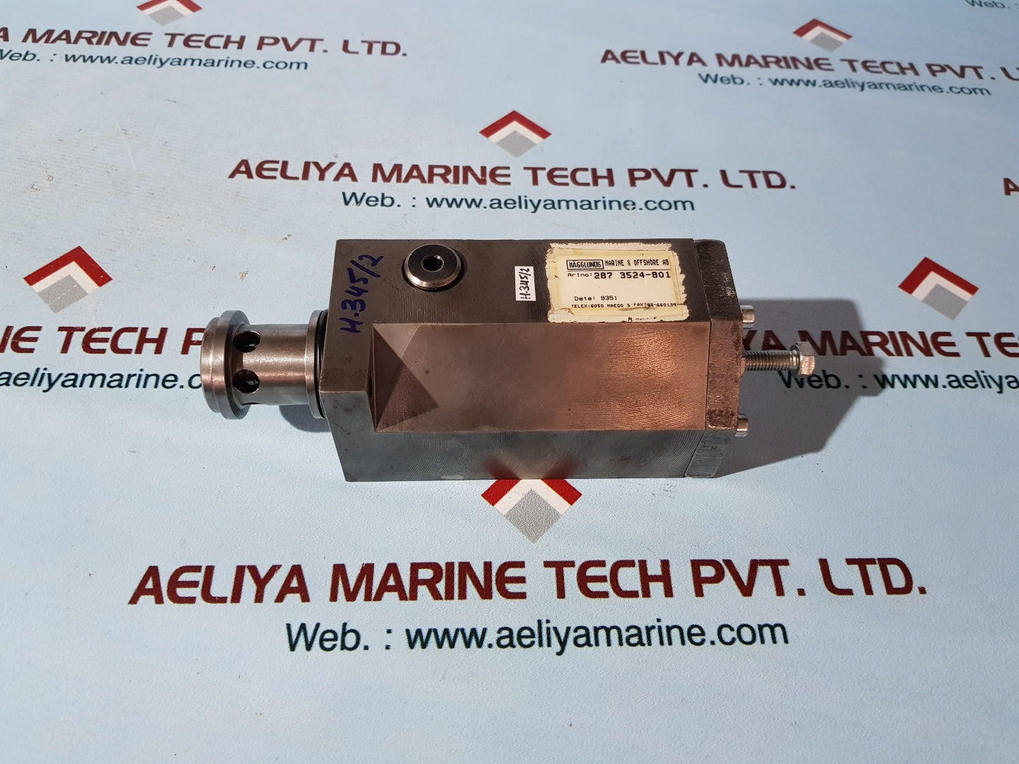 Hagglunds Crane 287 3524-801 hydraulic valve