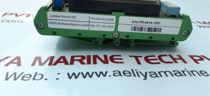 Lyngso Marine 962.002.600/E Dual System Bus Module Stn Atlas 271.149 322/E